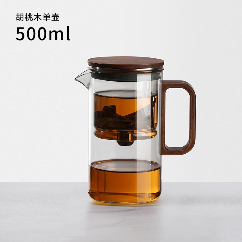 フルガラス熱強濾液brewingカンフーティーセット磁気お茶醸造