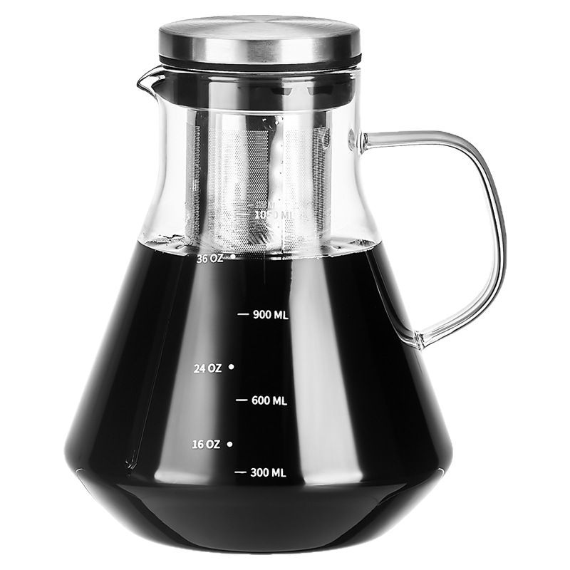家庭用ホウケイ酸ガラス製水出しコーヒーメーカー