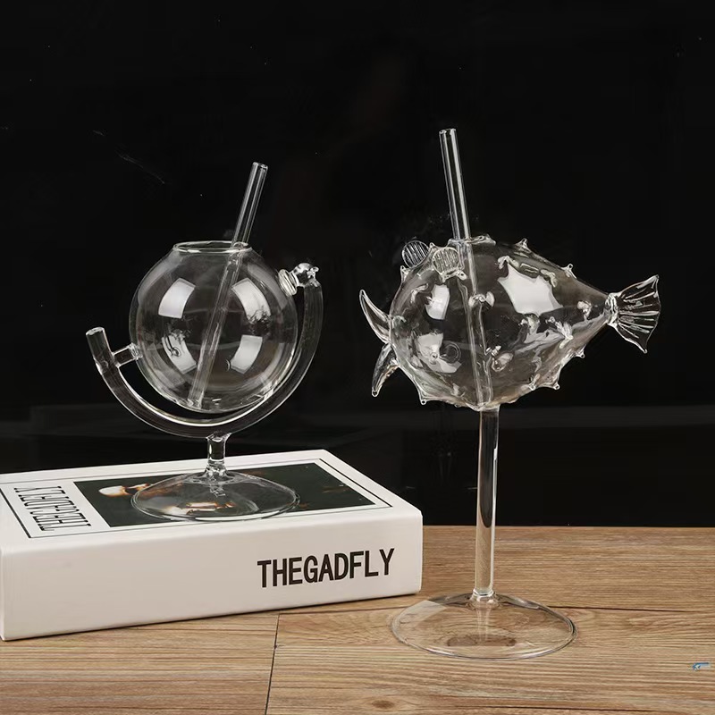 パーソナライズされたインターネットセレブグローブカクテルグラス